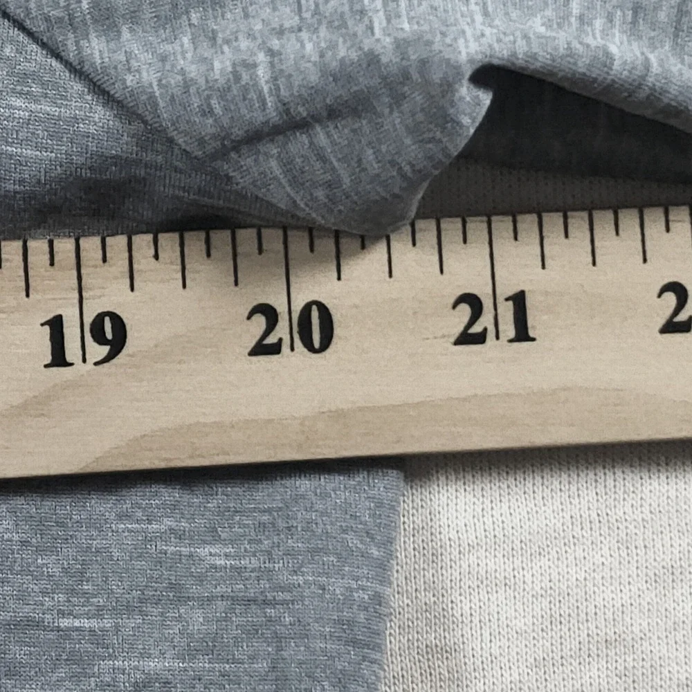 Nike Mens S Small Gray Dri FIT UPF 40 Swim Hoodie Long Sleeve Rashguard Shirt - Picture 7 of 9
